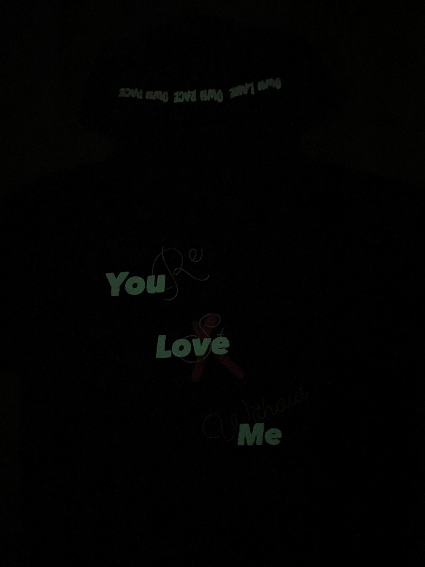 You love me